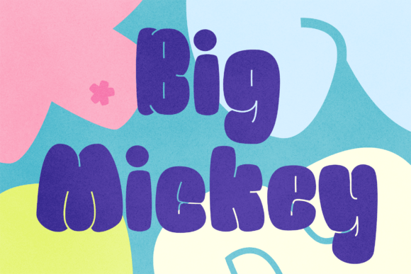Big Mickey: The Bold Cartoon Font for Playful Design