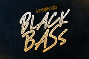 Black Bass: A Powerful Natural Display Font for Modern Design