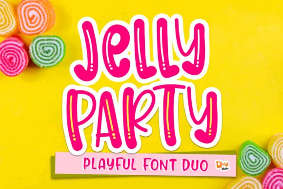 Jelly Party Font: A Joyful Typography Choice for Creative Design
