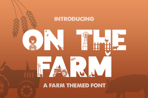 On the Farm: A Friendly Font for Creative Projects