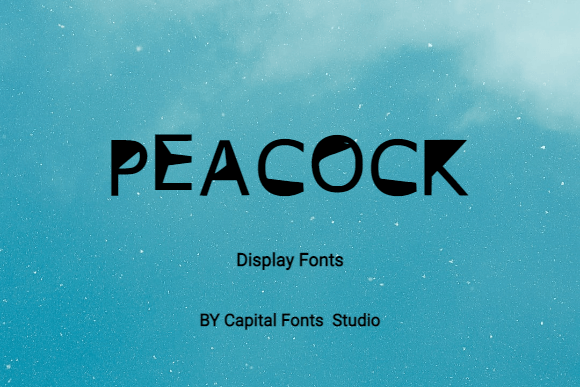 Peacock Font: Elevating Modern Design with Clarity
