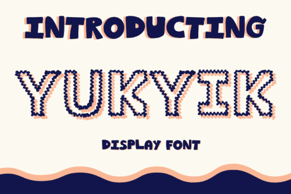 Yukyik: A Cool Display Font for Modern Design